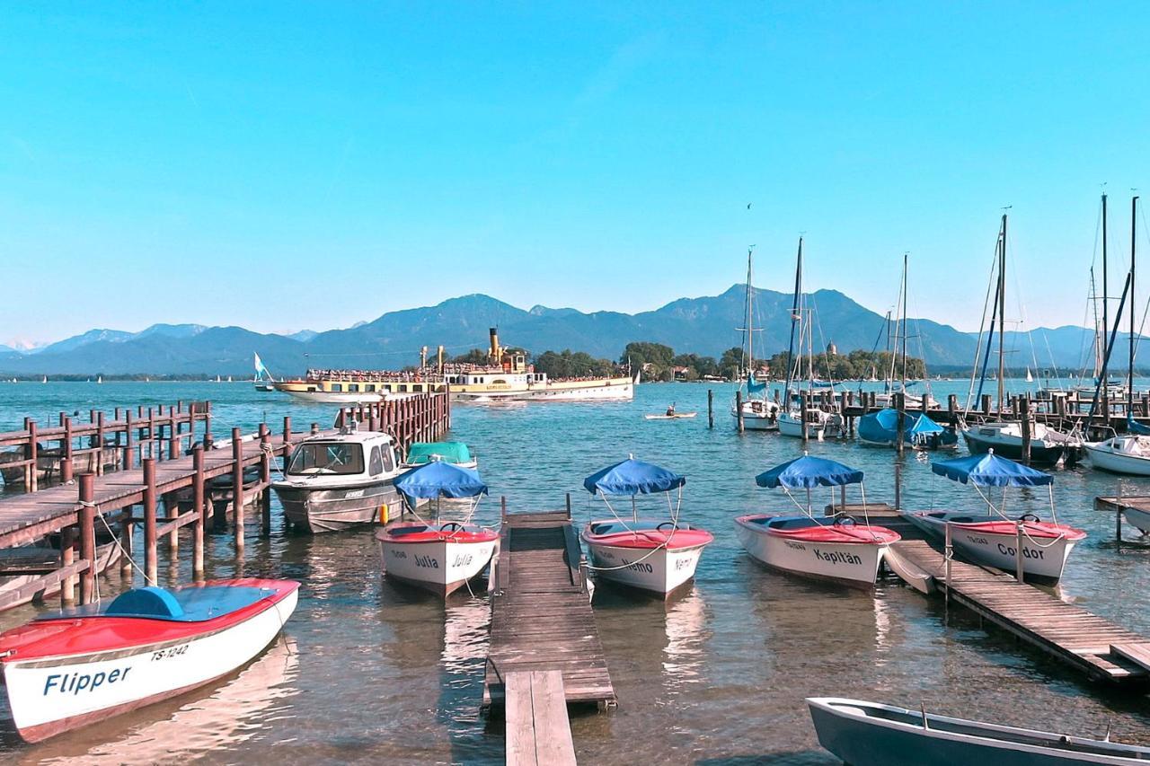 Hotel Chiemseepanorama Gstadt am Chiemsee Dış mekan fotoğraf